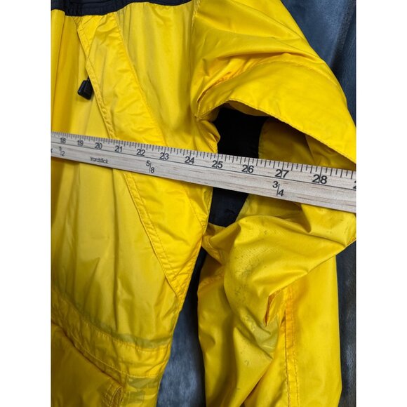 Woolrich Coat Men’s Work Jacket Rugged Outdoor Wear Yellow & Black Large - Picture 11 of 14